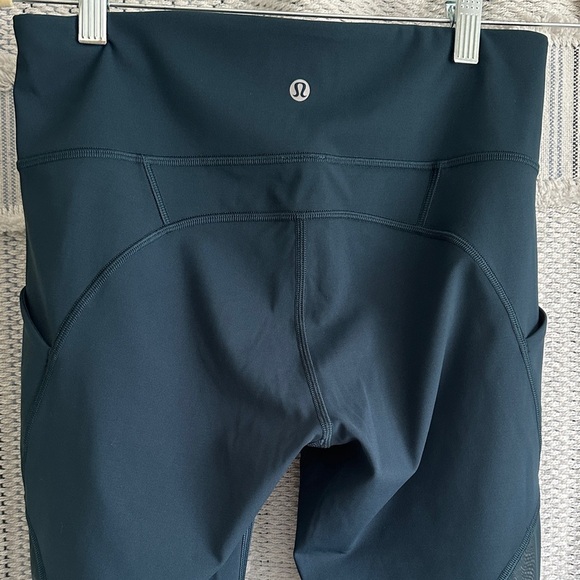 lululemon athletica aqua leggings - Picture 3 of 8